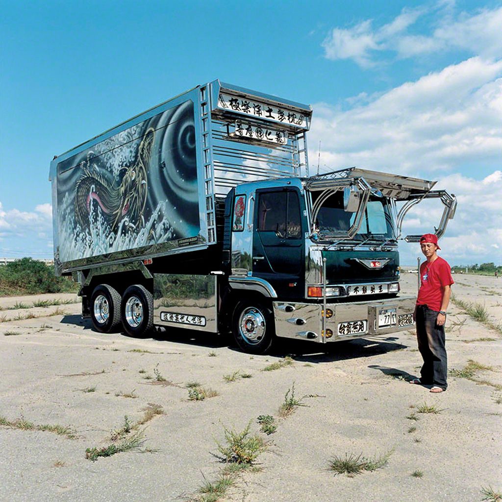Galerie photos] Les camions décorés : un art aux brillantes