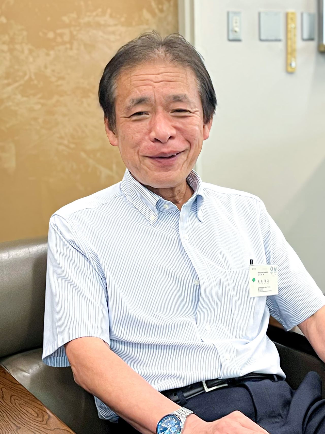 Nagahama Hiroyuki, le proviseur du lycée Shinjuku Yamabuki (© Tanaka Ruiko)