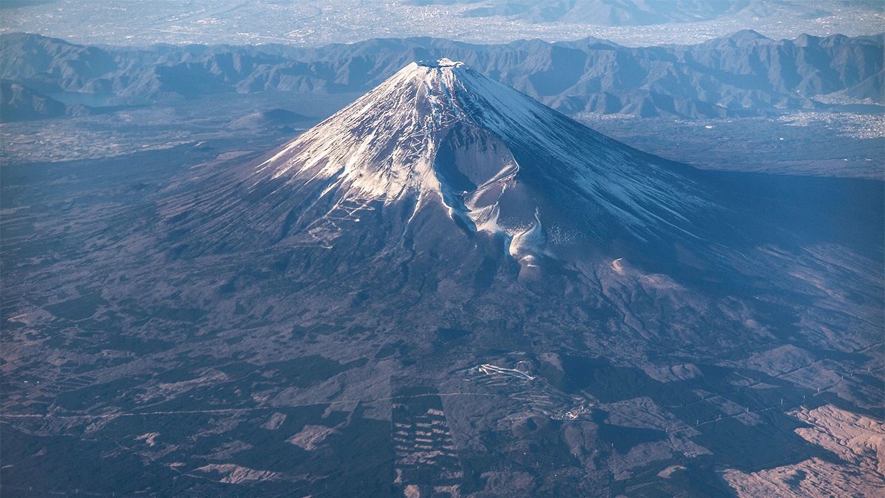 le mont fuji volcan informations