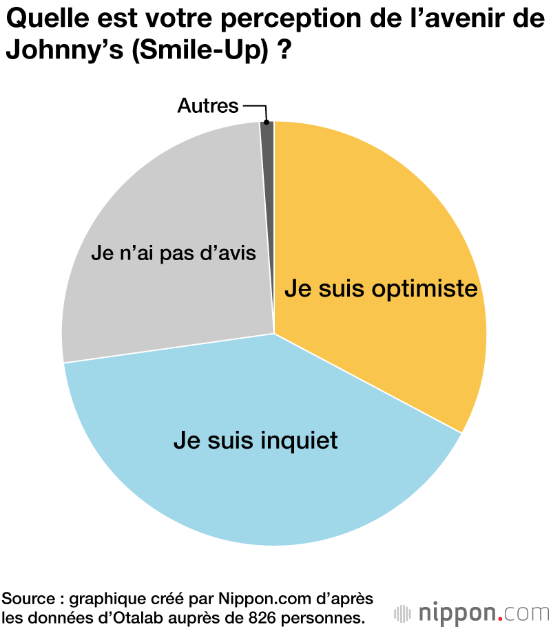 Quelle est votre perception de l’avenir de Johnny’s (Smile-Up) ?