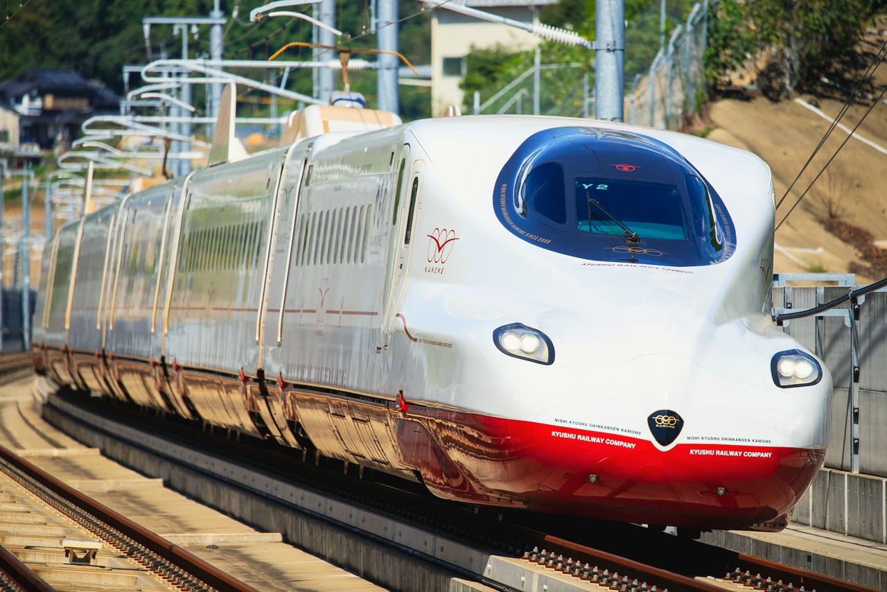 Le Shinkansen Kamome de l’ouest de Kyûshû (Photo AC)