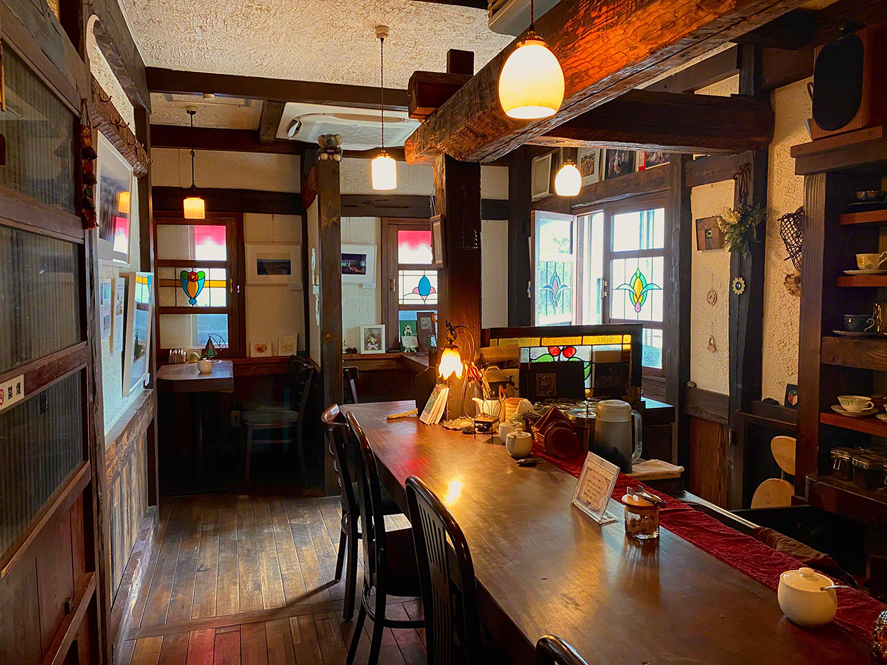 L&rsquo;int&eacute;rieur du caf&eacute; Heikinritsu (2021)