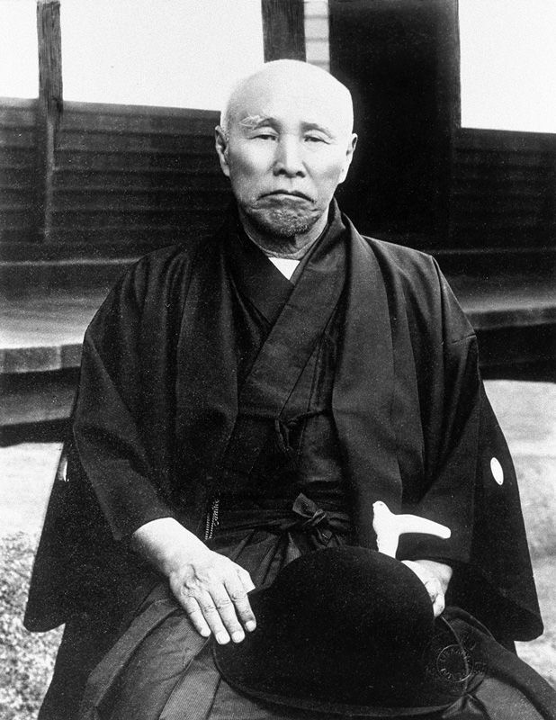 Ôkuma Shigenobu (1838-1922). Né dans le domaine de Saga, ancien Premier ministre du Japon et fondateur de l'université Waseda. (Photo avec l'aimable autorisation de la Bibliothèque nationale de la Diète)