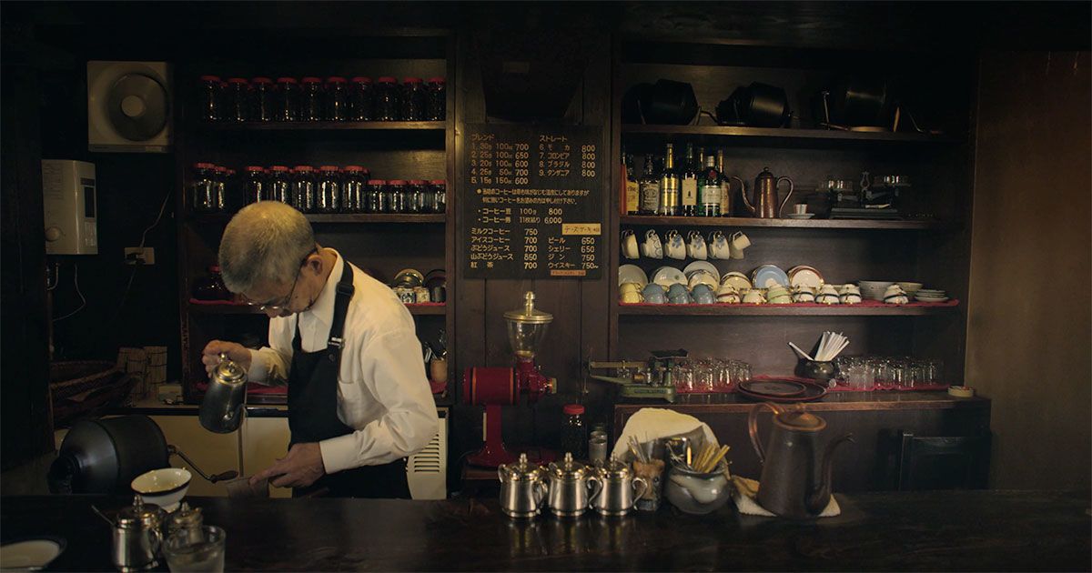 L’ancien café Daibô tiré du documentaire de 2014 « A Film About Coffee ». (© Avocados and Coconuts)