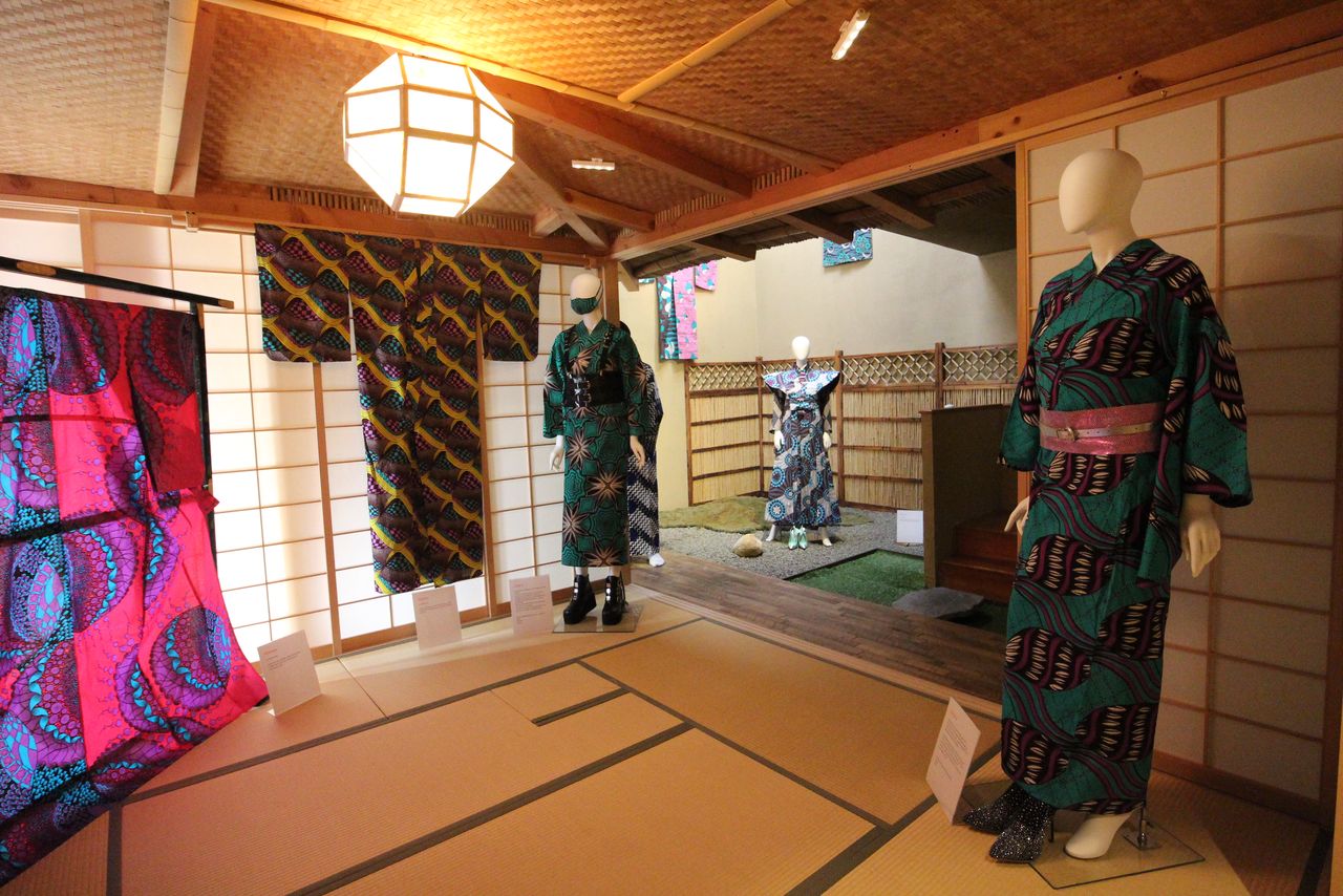 L’exposition « Kimono Visionaries » à New York en 2021 (© Abe Kasumi)
