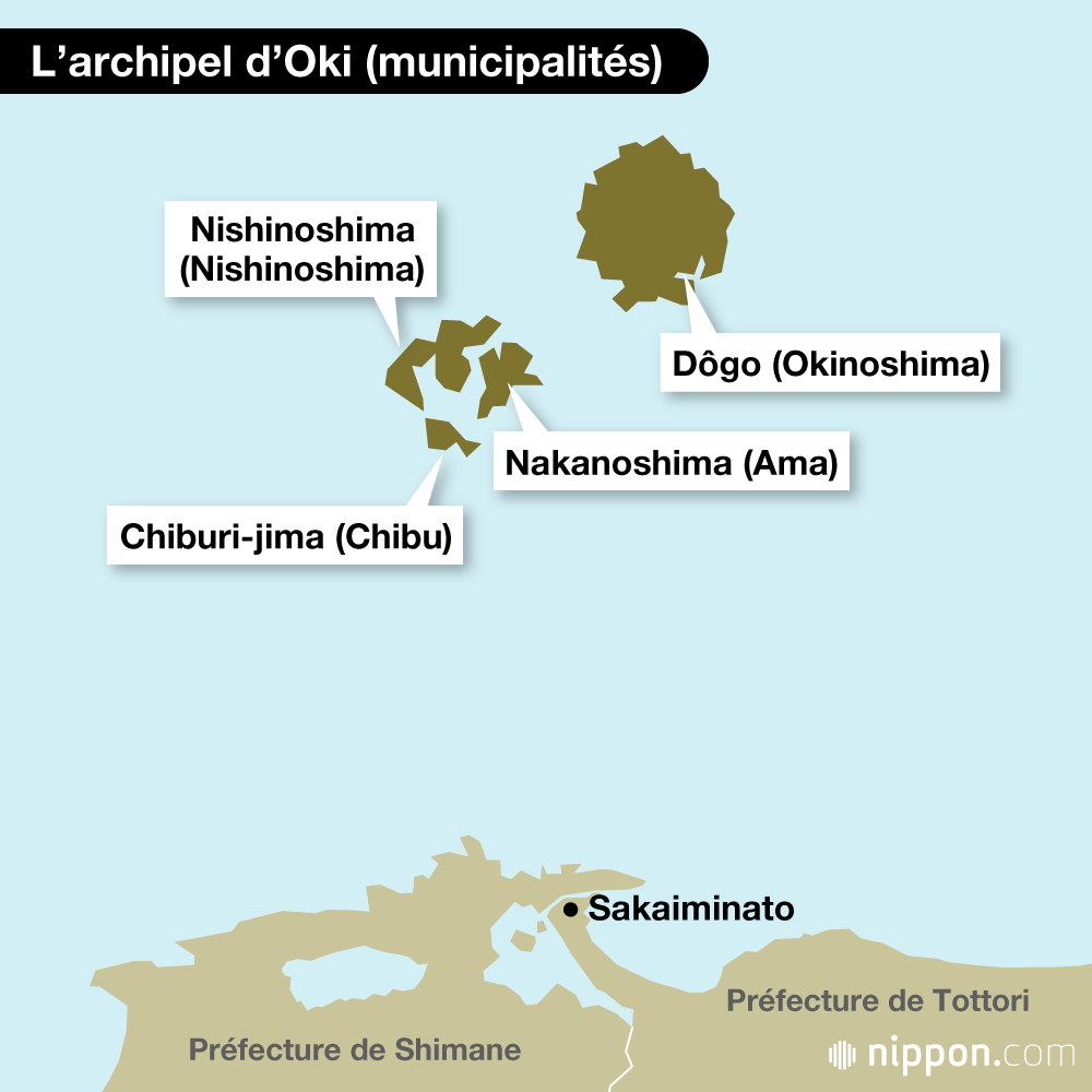 L’archipel d’Oki (municipalités)