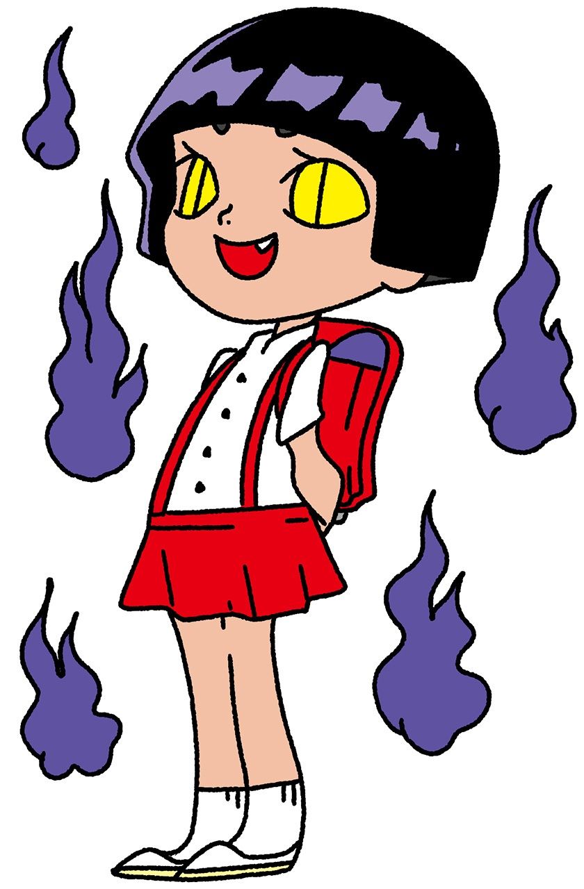 Représentation typique du personnage de Hanako (© Pixta)