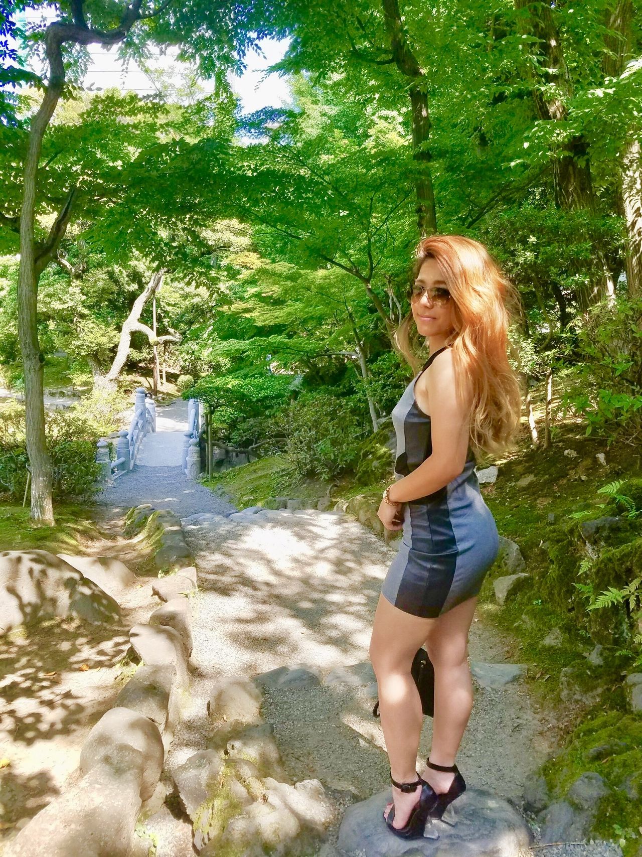 Mako aimait porter des talons hauts et des vêtements moulants. (Photo avec l'aimable autorisation de Shibuya Mako)