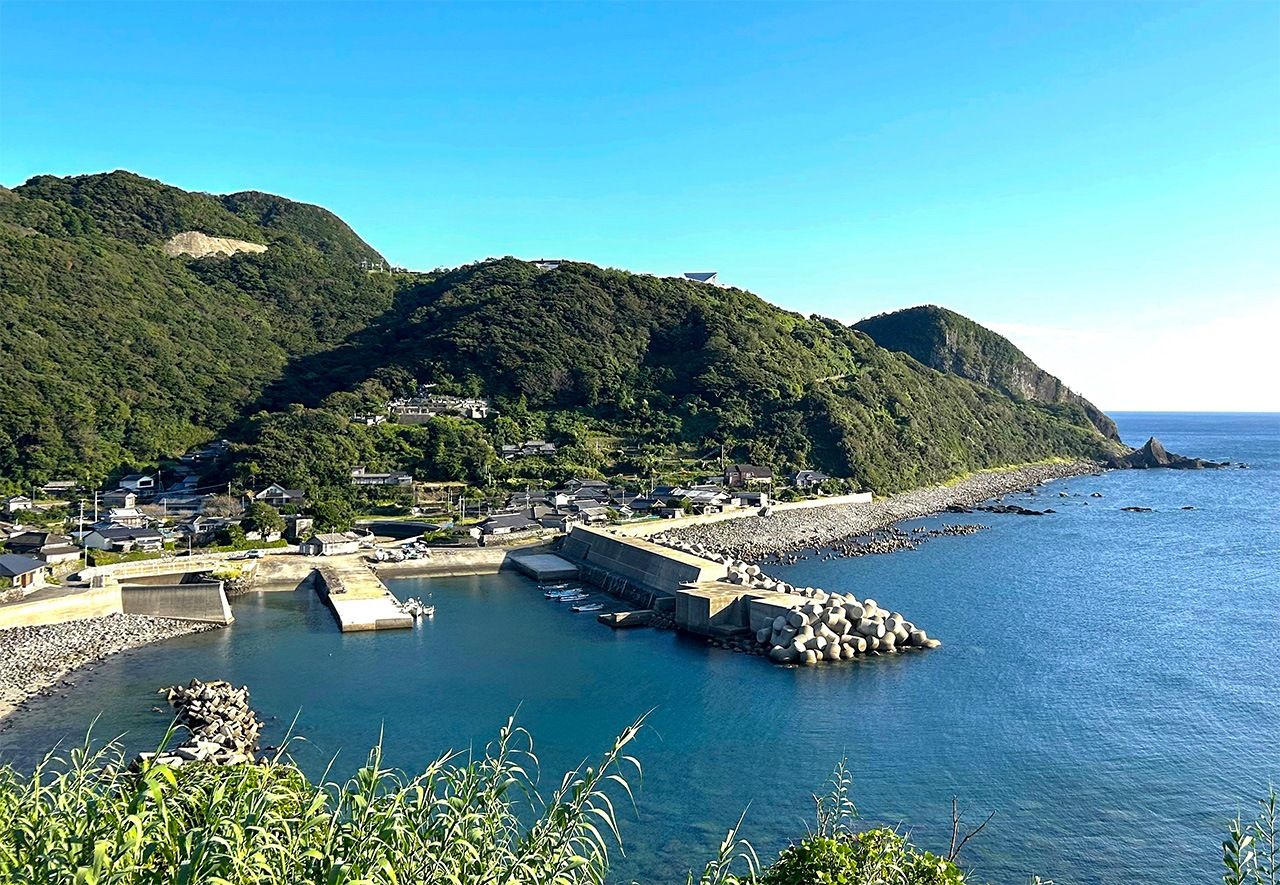 La région de Sotome (préfecture de Nagasaki), qui a servi de modèle au village de Tomogi, cadre principal de l'histoire de Silence.