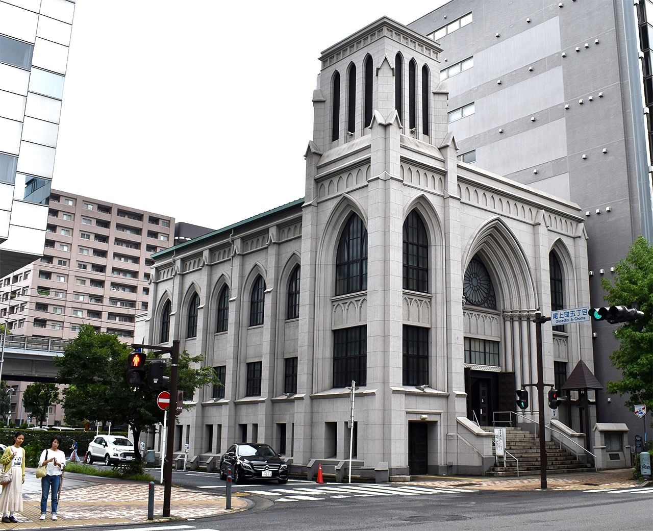 L'église Shiloh de Yokohama, que James Curtis Hepburn a contribué à fonder, telle qu'elle était en septembre 2023 (avec l'aimable autorisation d'Izumi Nobumichi).