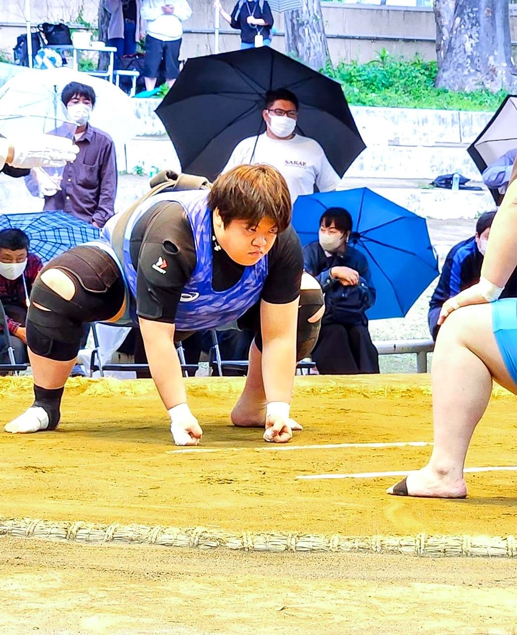 « Je suis toujours débutante dans le sumo, et il reste donc beaucoup de place pour améliorer mes aptitudes. Je veux apprendre en me confrontant à des lutteurs expérimentés », dit Hisano Airi, sans cacher ses ambitions. (Photo avec l'aimable autorisation de Hisano Airi)
