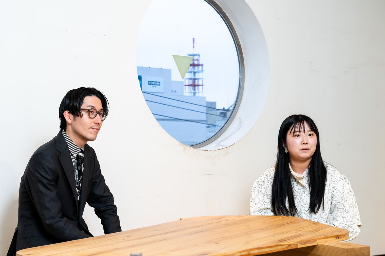 Tamaki Honoka, membre de l’équipe artistique de Heralbony, partage son espoir que le Heralbony Art Prize puisse devenir une véritable porte vers le succès pour les artistes.