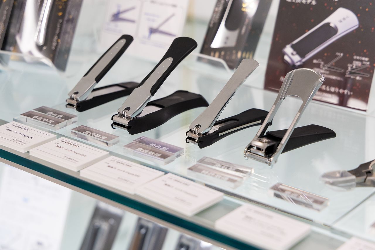 Le must du coupe-ongles, les « Seki magoroku » de la firme Kai.