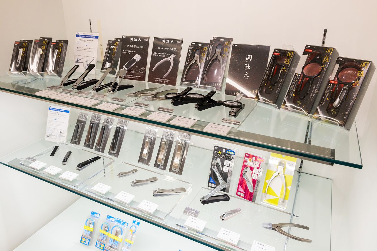 La gamme de Kai comprend des coupe-ongles à levier, des pinces et bien plus encore.