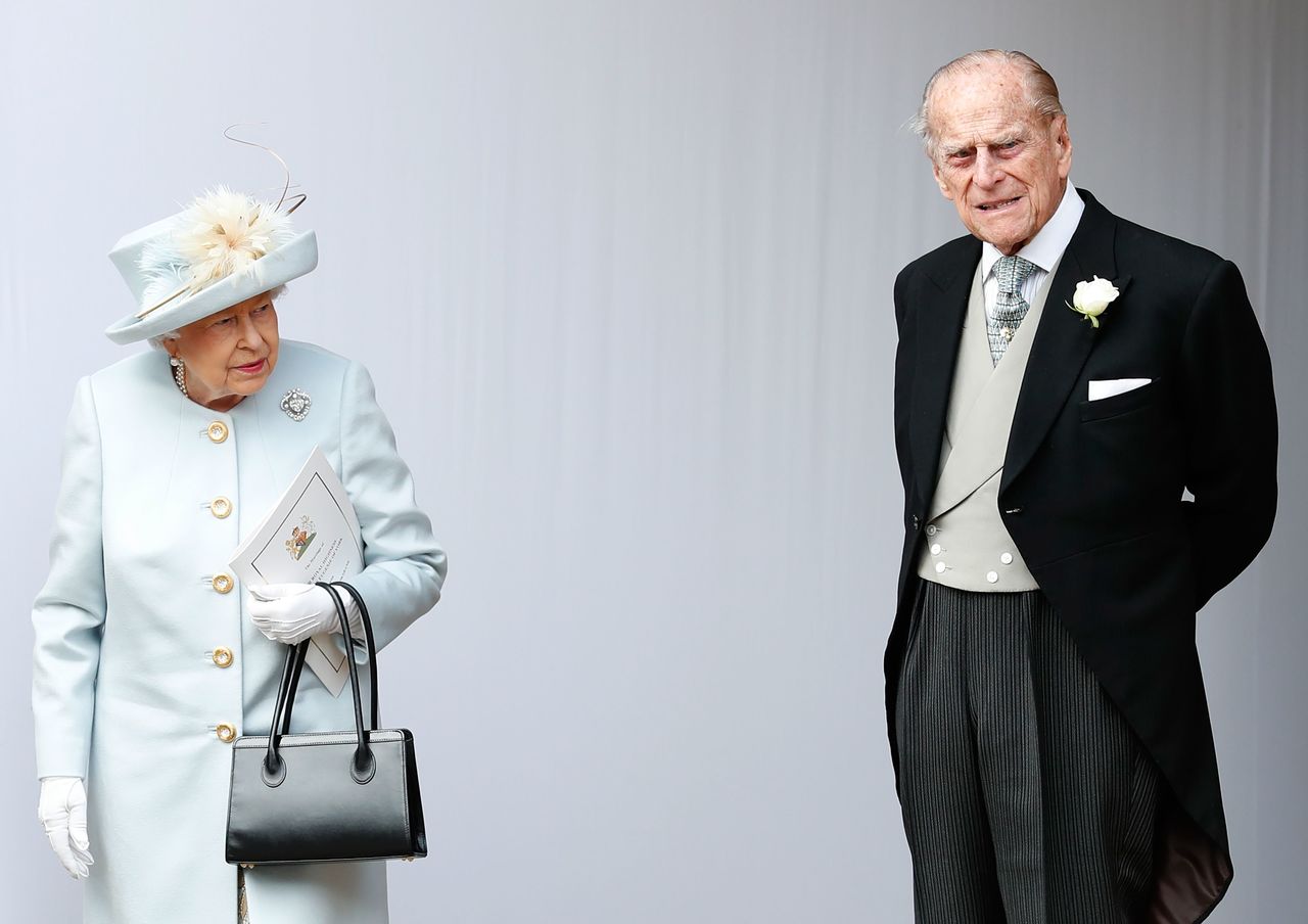 La reine Elisabeth II et le prince Philip, le 12 octobre 2018 (AFP/Jiji)