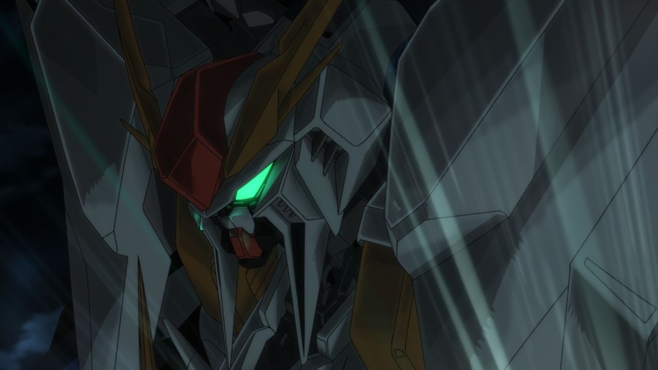 Le Kushii Gundam, que pilote Mufty (Hathaway Noah), le héros de Mobile Suit Gundam : Senkô no Hathaway. ©Sôtsû/Sunrise