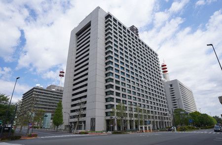 L'un des bâtiments du ministère des Affaires intérieures et des Communications, à Tokyo