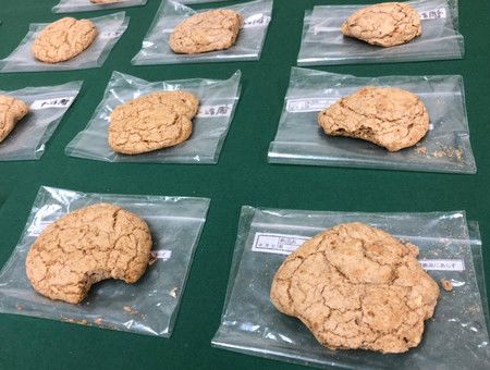 Saisie de cookies au cannabis à la douane de Yokohama, préfecture de Kanagawa (photo du 22 février 2019)