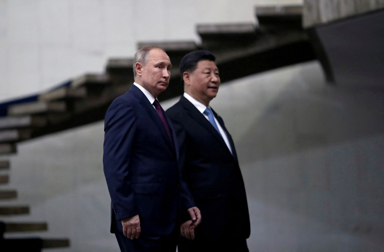 Les présidents russe Vladimir Poutine et chinois Xi Jinping ont affiché un front commun face aux Occidentaux, mercredi lors d