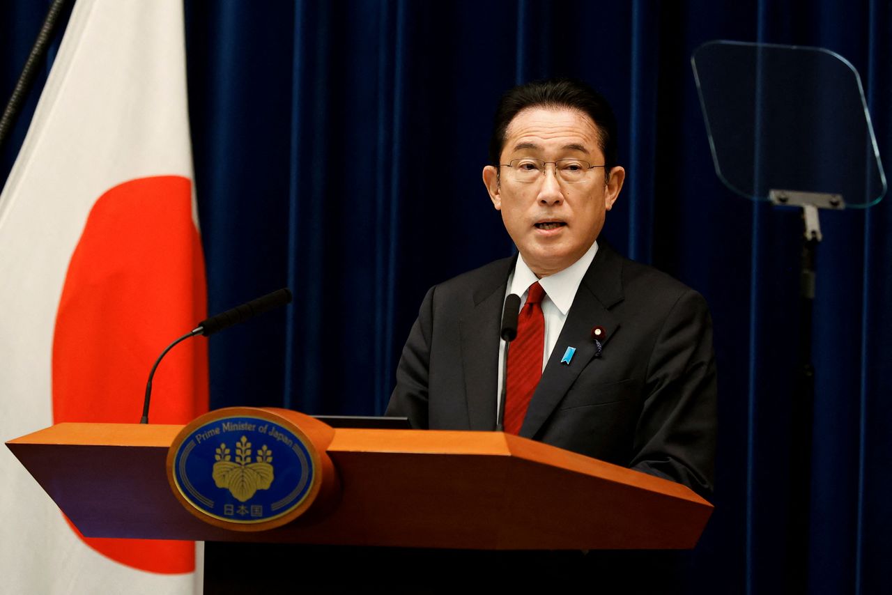 Le Premier ministre Kishida Fumio (Reuters)