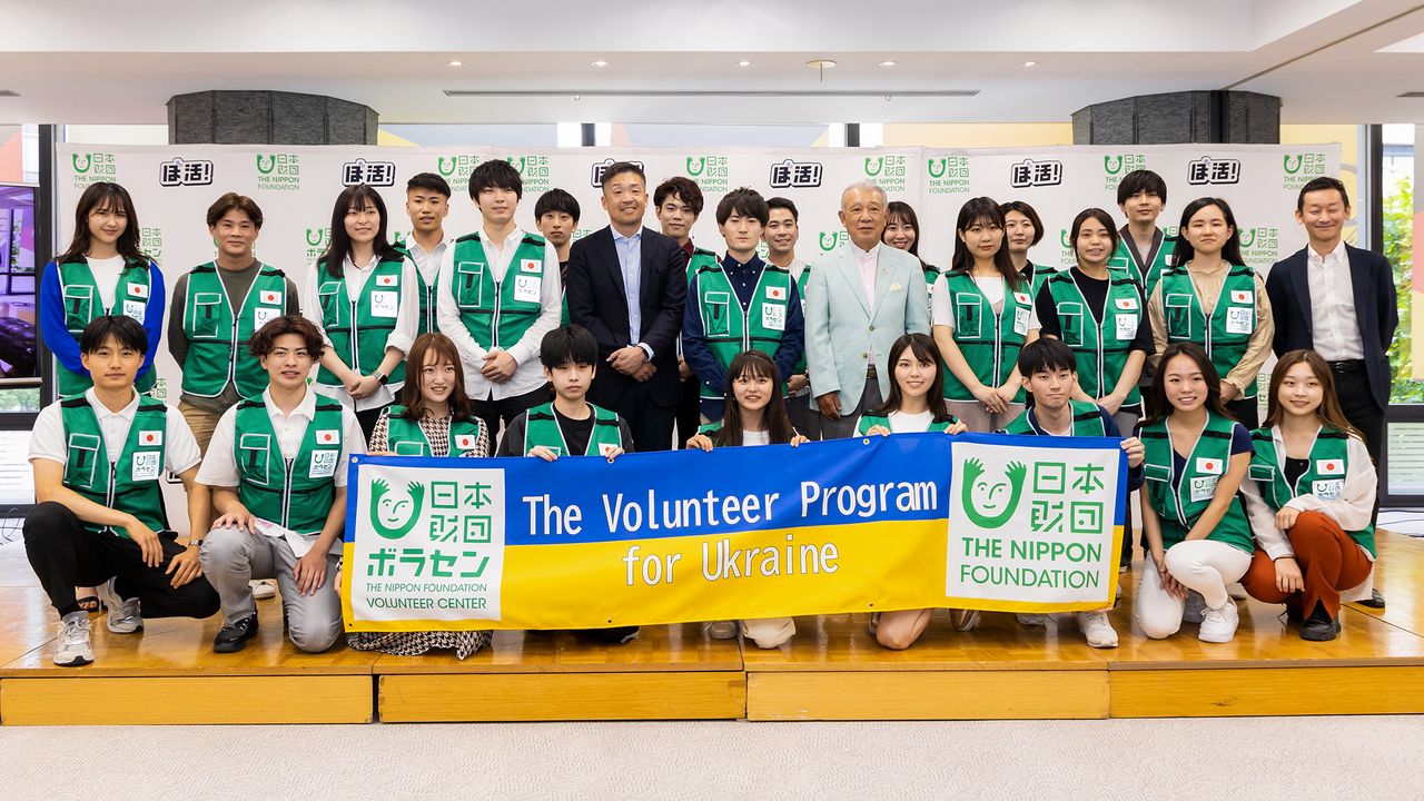 Fundacja Nippon wysyła japońskich wolontariuszy studenckich do Polski, aby wesprzeć ukraińskich uchodźców