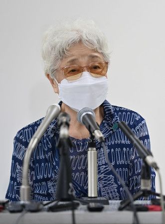 Yokota Sakie, la mère de Megumi, le 6 septembre