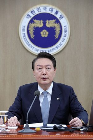 Le président sud-coréen Yoon Suk-yeol
