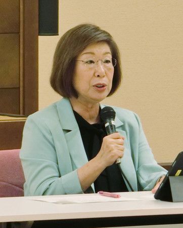 Nagaoka Keiko, la ministre de l’Éducation, de la Culture, des Sports, des Sciences et de la Technologie.