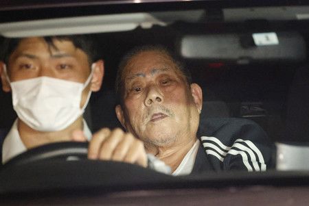 Suzuki Tsuneo à son arrestation