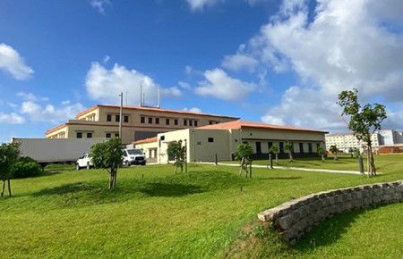 Une installation du camp Blaz, à Guam