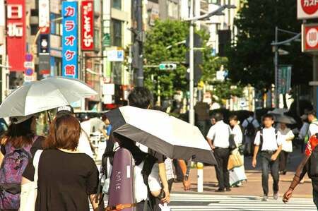 Jeudi 19 juin dans l'arrondissement de Shinjuku, à Tokyo