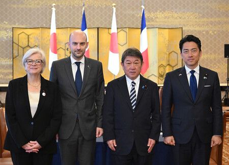 Defense and Foreign Affairs: French and Japanese Ministers Seek to Strengthen Military Cooperation