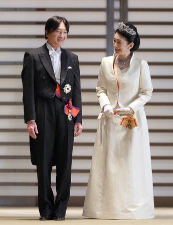  Le prince Fumihito d’Akishino et la princesse Kiko d’Akishino