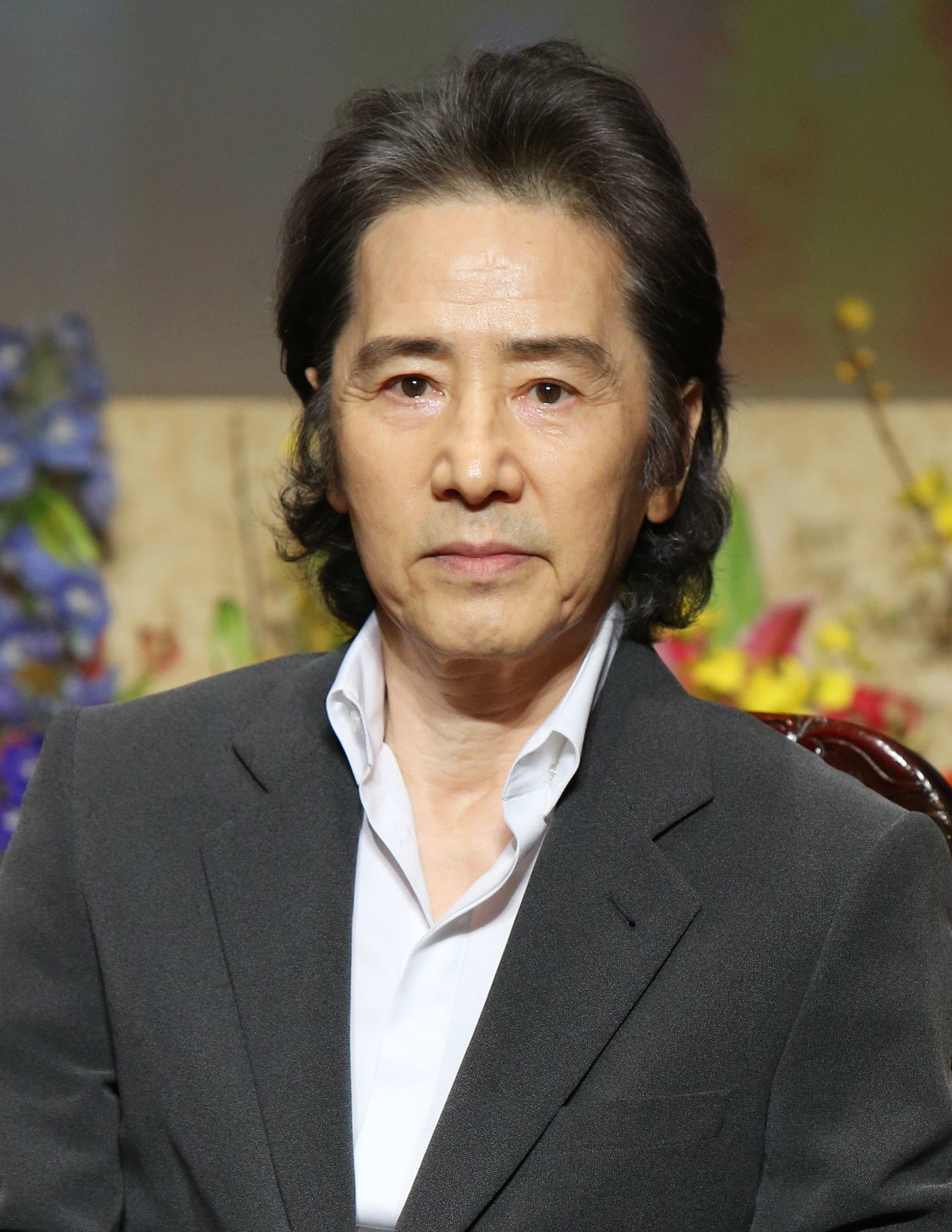 L'acteur Masakazu Tamura en janvier 2014 (Jiji Press).