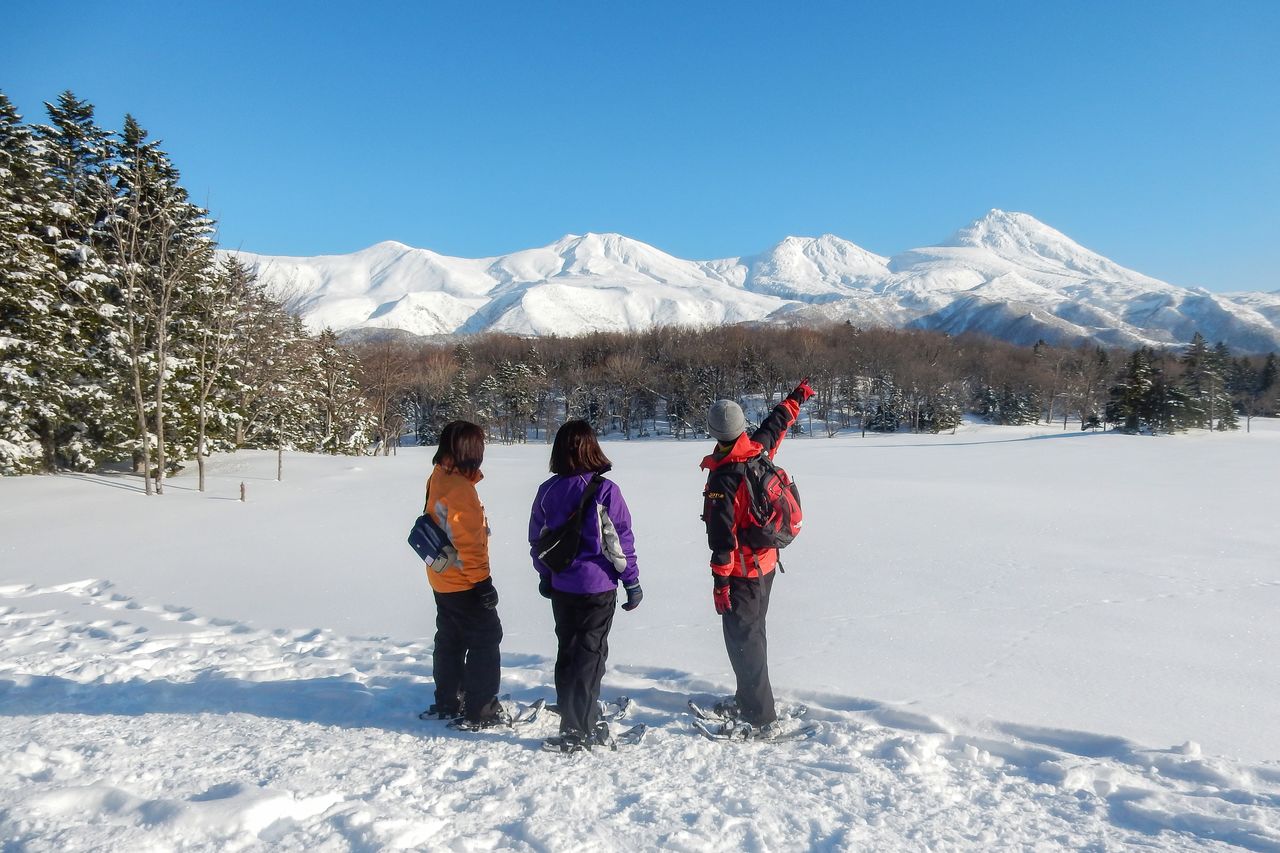 冬季生態游　 照片提供：知床斜里町觀光協會