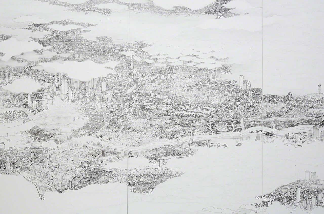 Tokio山水(東京圖 2012)(局部)