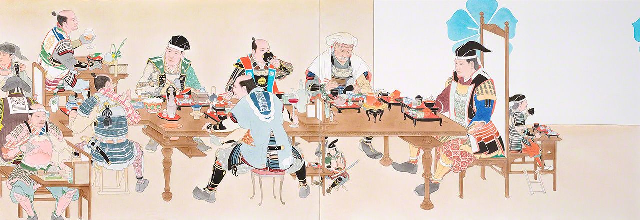 最後的晚餐(局部)