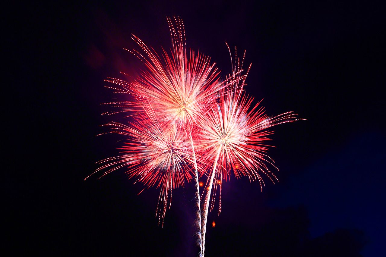 「創意煙火」——櫻花