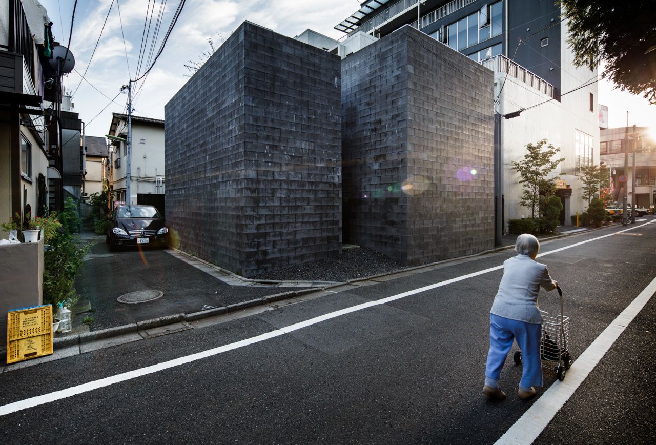 建築名稱：WEP下北澤（設計：NIIZEKI STUDIO 攝於2013年9月17日）