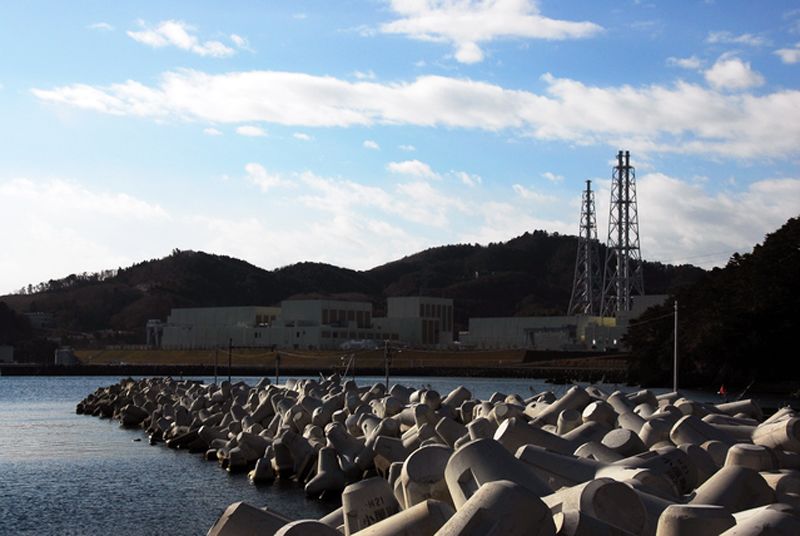 僅差80公厘,女川核電廠倖免遭受海嘯襲擊。