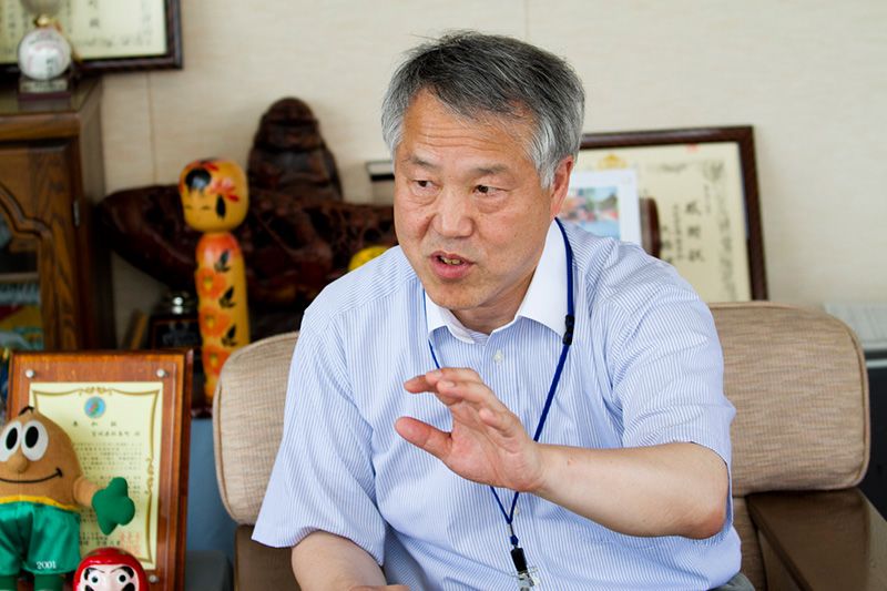 宮城縣松島町的大橋健男町長。 2007年首次當選。