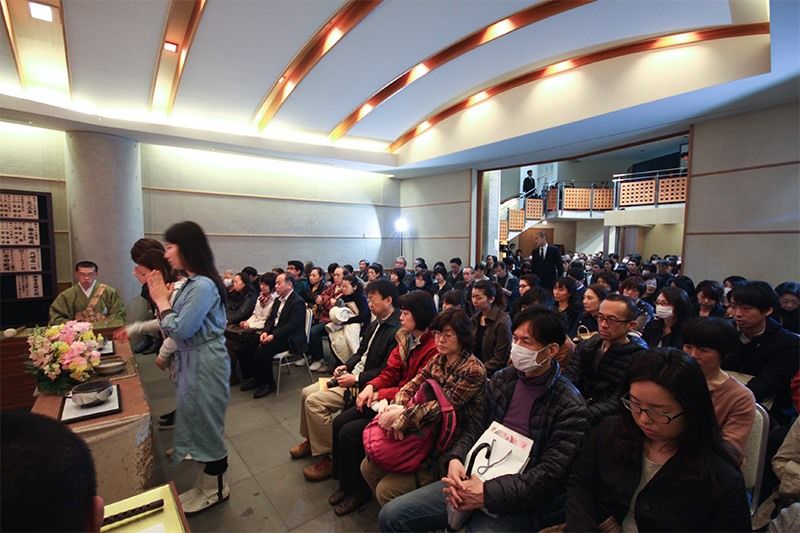 在感應寺舉辦的寵物聯合供養祭弔