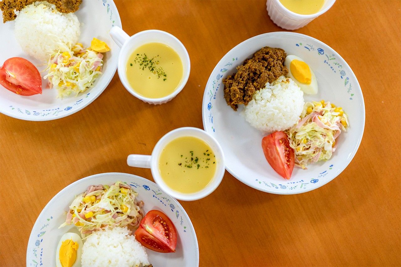 兒童食堂的伙食一例