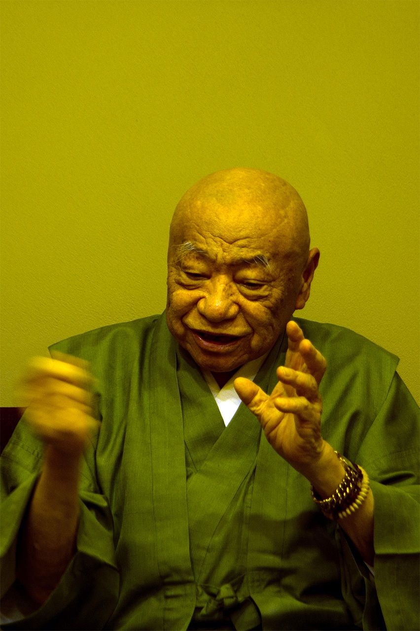 故祇園辻利三好通弘會長(筆者提供)