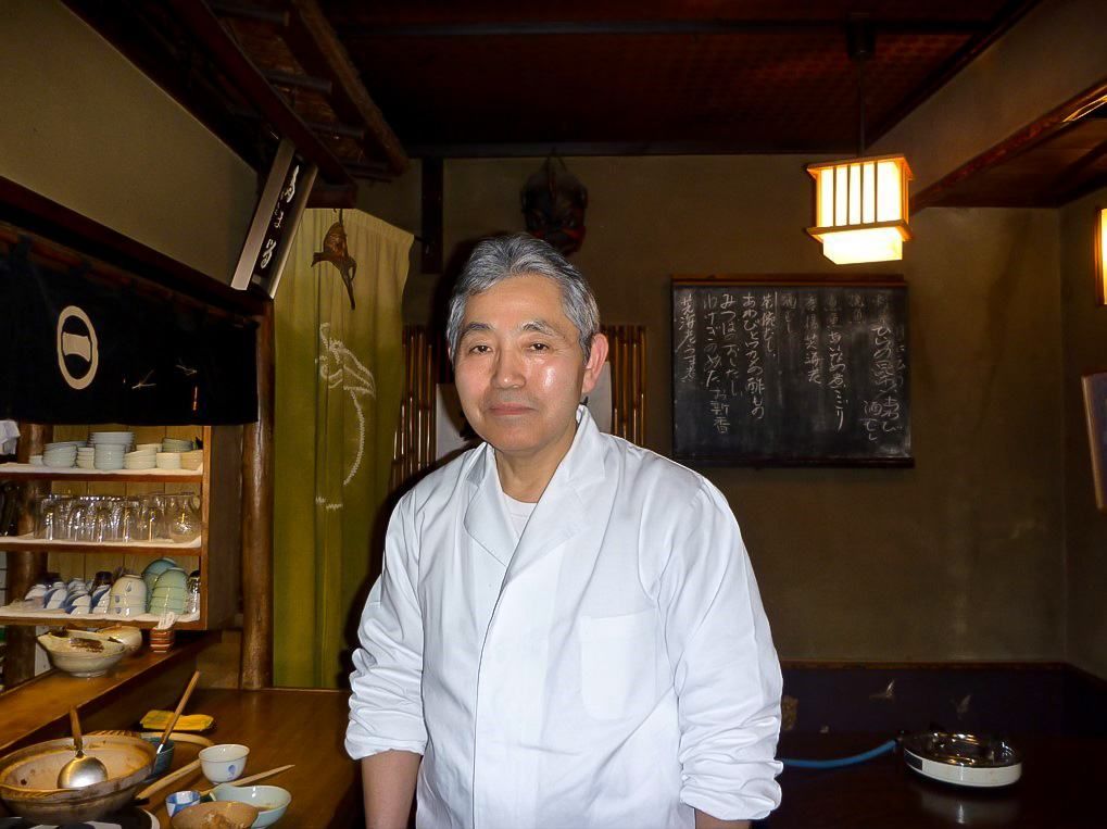 東日本大地震兩周後的御子柴曉己,2011年3月25日(筆者攝影)