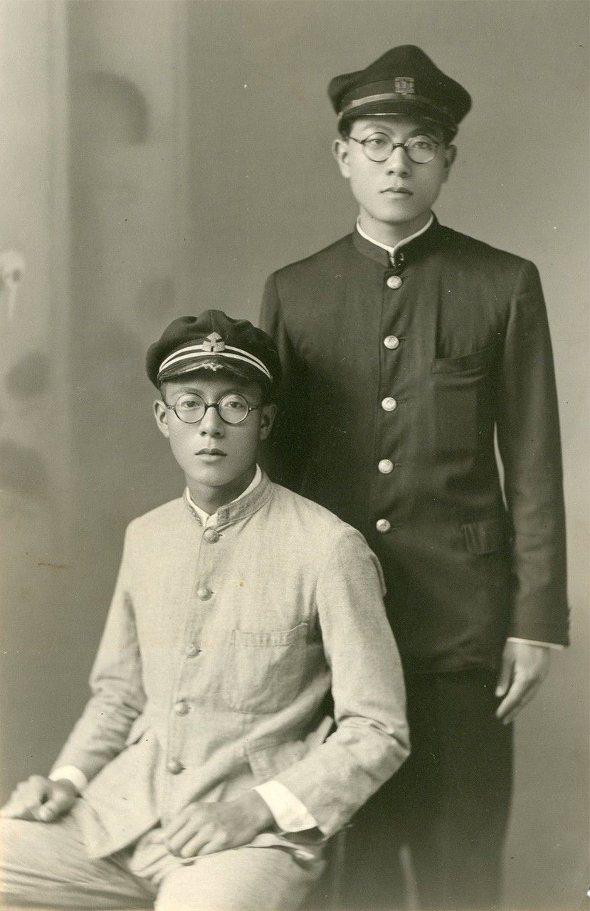 王育德（左）與王育霖（右）兄弟
