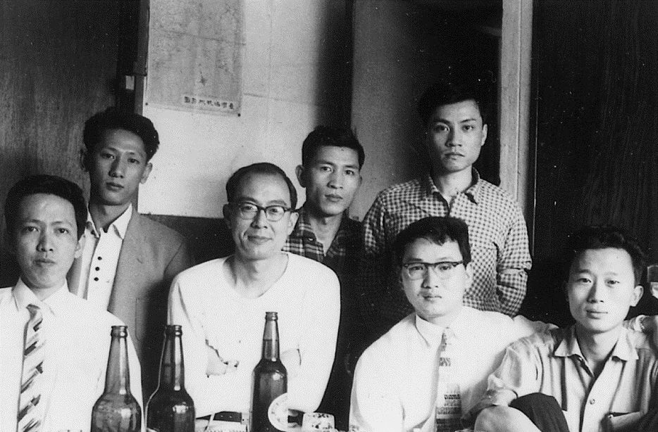 台灣青年社成立（1960年・東京・左起第3人為王育德）
