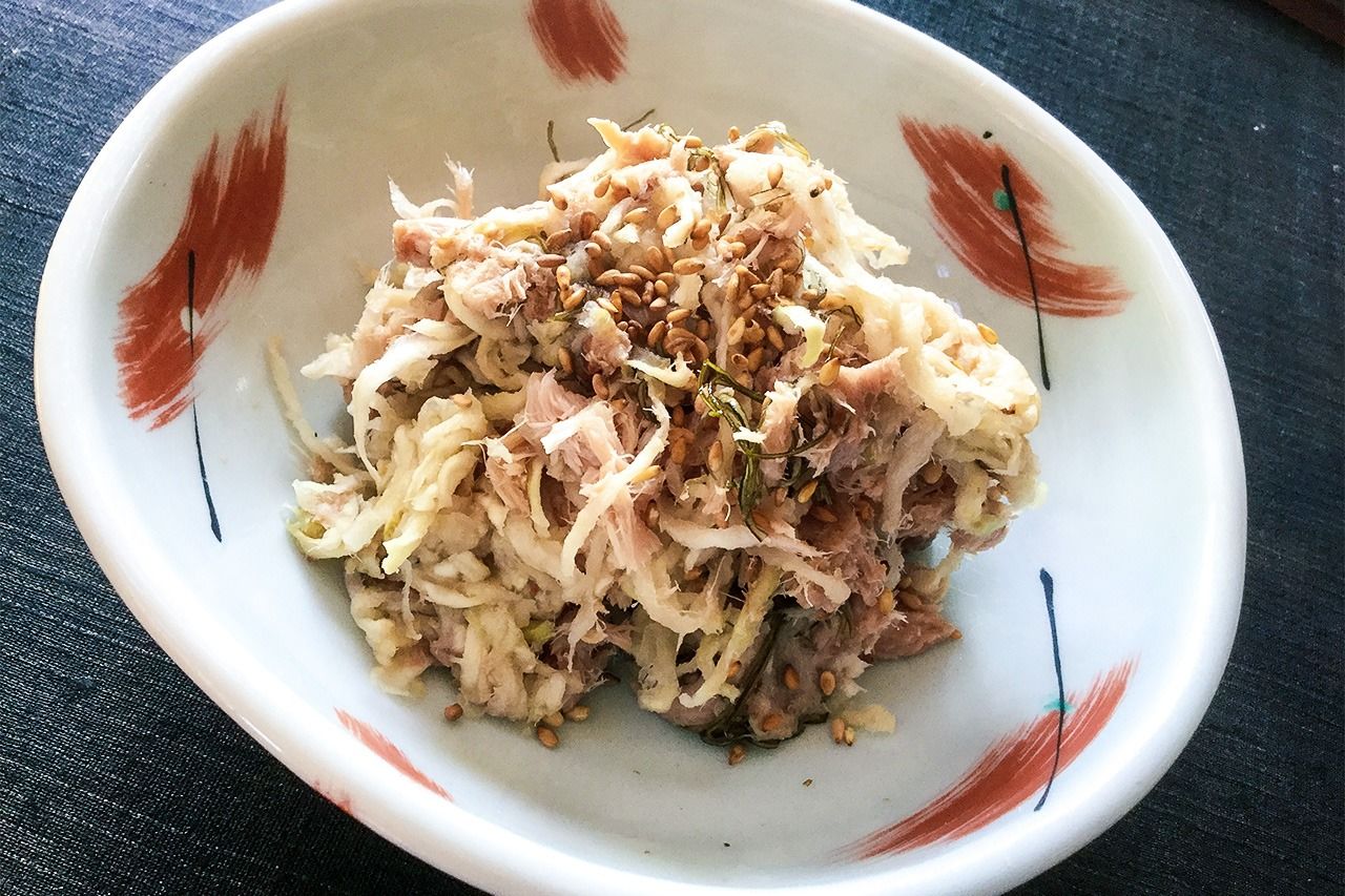 蘿蔔乾只需少許水分就能得到充分泡發