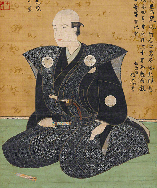 《中村內藏助像》，日本重要文化遺產，大和文華館藏