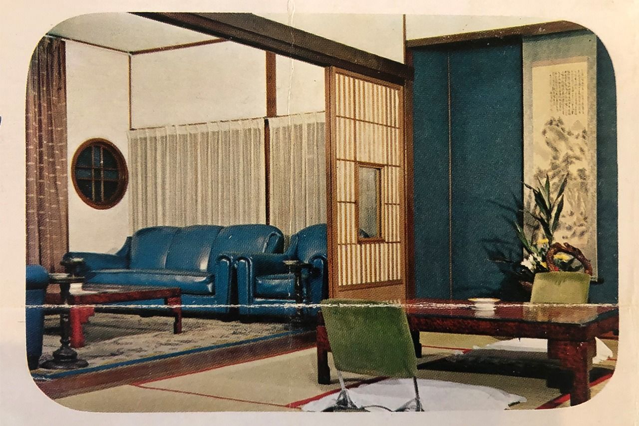 二戰後星乃湯化身為「逸邨大飯店」，和室房間依舊留存，相當受到歡迎。